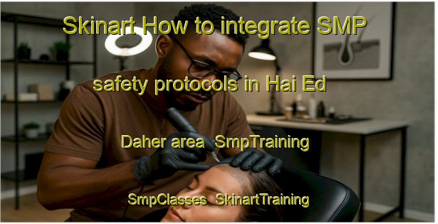 Skinart How to integrate SMP safety protocols in Hai Ed Daher area | SmpTraining | SmpClasses | SkinartTraining-Lebanon