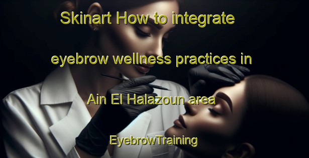 Skinart How to integrate eyebrow wellness practices in Ain El Halazoun area | EyebrowTraining | EyebrowClasses | SkinartTraining-Lebanon