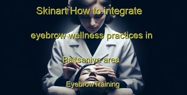Skinart How to integrate eyebrow wellness practices in Baitsaniye area | EyebrowTraining | EyebrowClasses | SkinartTraining-Lebanon