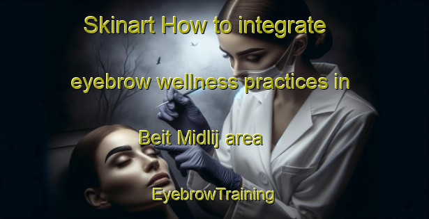 Skinart How to integrate eyebrow wellness practices in Beit Midlij area | EyebrowTraining | EyebrowClasses | SkinartTraining-Lebanon