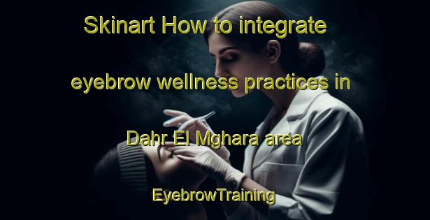 Skinart How to integrate eyebrow wellness practices in Dahr El Mghara area | EyebrowTraining | EyebrowClasses | SkinartTraining-Lebanon