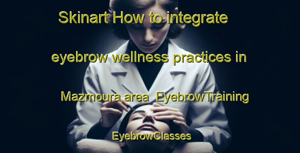 Skinart How to integrate eyebrow wellness practices in Mazmoura area | EyebrowTraining | EyebrowClasses | SkinartTraining-Lebanon
