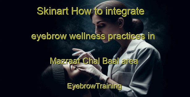 Skinart How to integrate eyebrow wellness practices in Mazraat Chal Baal area | EyebrowTraining | EyebrowClasses | SkinartTraining-Lebanon
