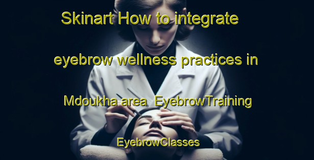 Skinart How to integrate eyebrow wellness practices in Mdoukha area | EyebrowTraining | EyebrowClasses | SkinartTraining-Lebanon