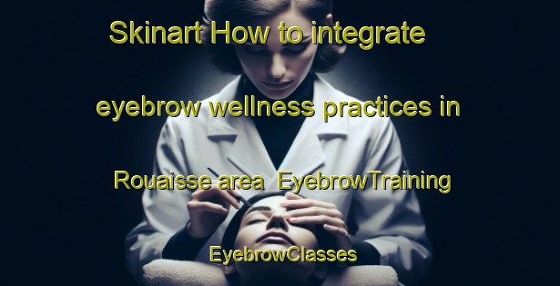 Skinart How to integrate eyebrow wellness practices in Rouaisse area | EyebrowTraining | EyebrowClasses | SkinartTraining-Lebanon