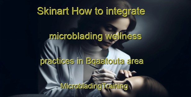 Skinart How to integrate microblading wellness practices in Bqaatouta area | #MicrobladingTraining #MicrobladingClasses #SkinartTraining-Lebanon