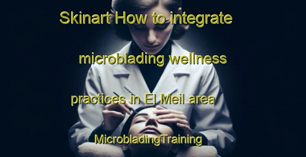Skinart How to integrate microblading wellness practices in El Meil area | MicrobladingTraining | MicrobladingClasses | SkinartTraining-Lebanon