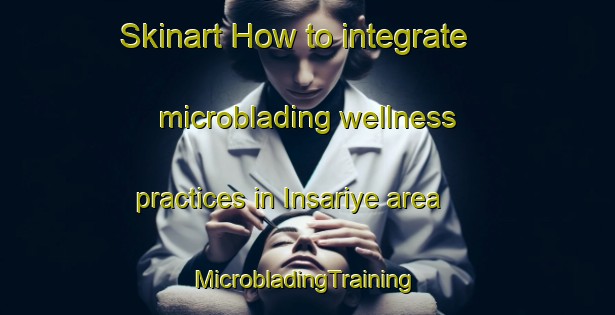 Skinart How to integrate microblading wellness practices in Insariye area | #MicrobladingTraining #MicrobladingClasses #SkinartTraining-Lebanon