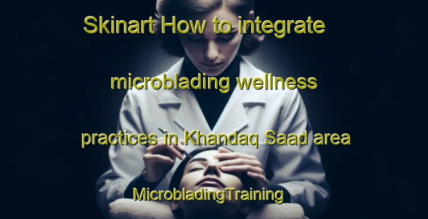 Skinart How to integrate microblading wellness practices in Khandaq Saad area | MicrobladingTraining | MicrobladingClasses | SkinartTraining-Lebanon