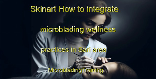 Skinart How to integrate microblading wellness practices in Sari area | MicrobladingTraining | MicrobladingClasses | SkinartTraining-Lebanon