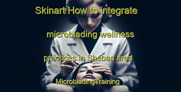 Skinart How to integrate microblading wellness practices in Shebaa area | MicrobladingTraining | MicrobladingClasses | SkinartTraining-Lebanon