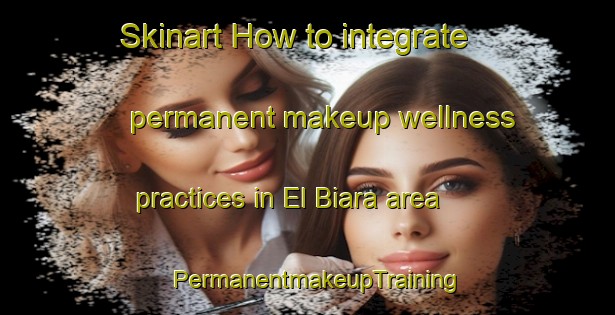 Skinart How to integrate permanent makeup wellness practices in El Biara area | PermanentmakeupTraining | PermanentmakeupClasses | SkinartTraining-Lebanon
