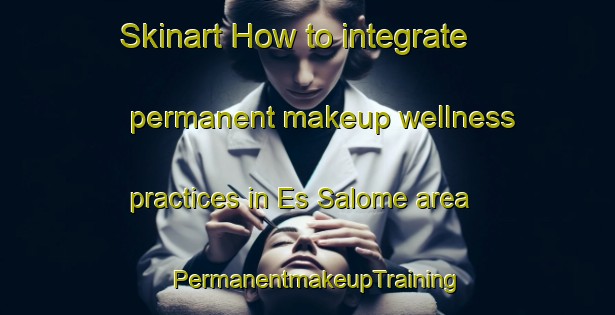 Skinart How to integrate permanent makeup wellness practices in Es Salome area | PermanentmakeupTraining | PermanentmakeupClasses | SkinartTraining-Lebanon