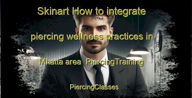 Skinart How to integrate piercing wellness practices in Mhatta area | PiercingTraining | PiercingClasses | SkinartTraining-Lebanon