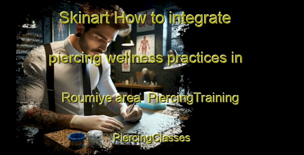 Skinart How to integrate piercing wellness practices in Roumiye area | #PiercingTraining #PiercingClasses #SkinartTraining-Lebanon