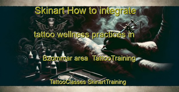 Skinart How to integrate tattoo wellness practices in Bzommar area | #TattooTraining #TattooClasses #SkinartTraining-Lebanon