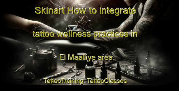 Skinart How to integrate tattoo wellness practices in El Maalliye area | TattooTraining | TattooClasses | SkinartTraining-Lebanon