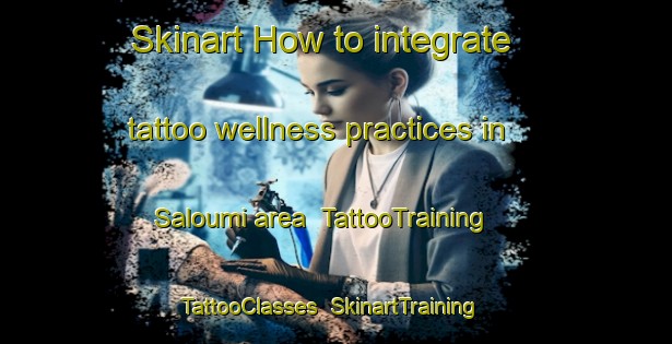 Skinart How to integrate tattoo wellness practices in Saloumi area | TattooTraining | TattooClasses | SkinartTraining-Lebanon