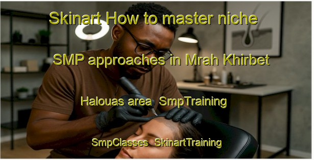Skinart How to master niche SMP approaches in Mrah Khirbet Halouas area | SmpTraining | SmpClasses | SkinartTraining-Lebanon