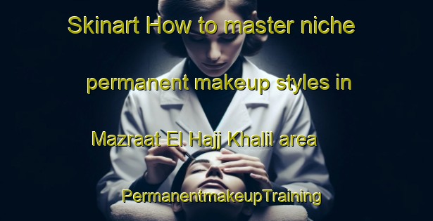 Skinart How to master niche permanent makeup styles in Mazraat El Hajj Khalil area | PermanentmakeupTraining | PermanentmakeupClasses | SkinartTraining-Lebanon