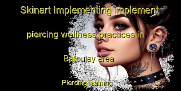 Skinart Implementing implement piercing wellness practices in Batoulay area | PiercingTraining | PiercingClasses | SkinartTraining-Lebanon