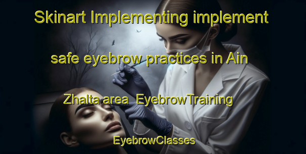 Skinart Implementing implement safe eyebrow practices in Ain Zhalta area | EyebrowTraining | EyebrowClasses | SkinartTraining-Lebanon