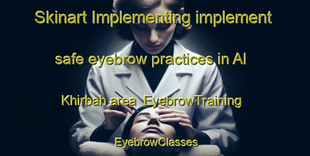 Skinart Implementing implement safe eyebrow practices in Al Khirbah area | EyebrowTraining | EyebrowClasses | SkinartTraining-Lebanon