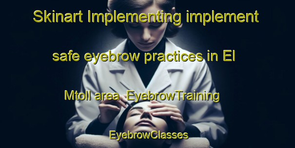 Skinart Implementing implement safe eyebrow practices in El Mtoll area | EyebrowTraining | EyebrowClasses | SkinartTraining-Lebanon