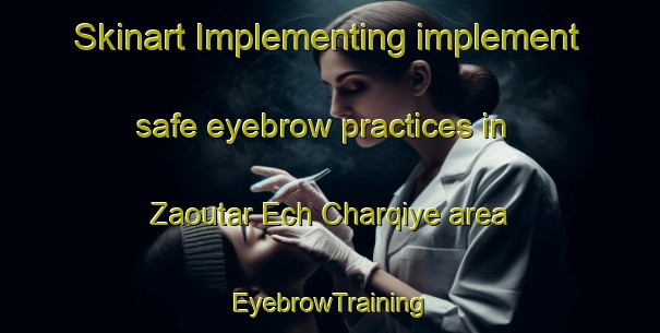 Skinart Implementing implement safe eyebrow practices in Zaoutar Ech Charqiye area | EyebrowTraining | EyebrowClasses | SkinartTraining-Lebanon