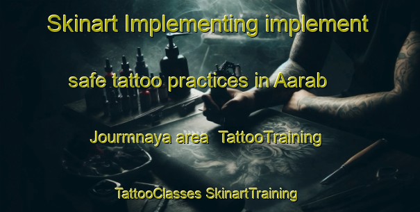 Skinart Implementing implement safe tattoo practices in Aarab Jourmnaya area | #TattooTraining #TattooClasses #SkinartTraining-Lebanon