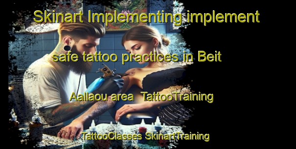 Skinart Implementing implement safe tattoo practices in Beit Aallaou area | #TattooTraining #TattooClasses #SkinartTraining-Lebanon