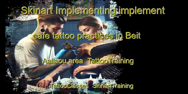 Skinart Implementing implement safe tattoo practices in Beit Aallaou area | TattooTraining | TattooClasses | SkinartTraining-Lebanon