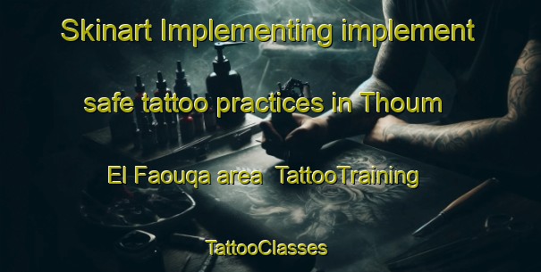 Skinart Implementing implement safe tattoo practices in Thoum El Faouqa area | TattooTraining | TattooClasses | SkinartTraining-Lebanon