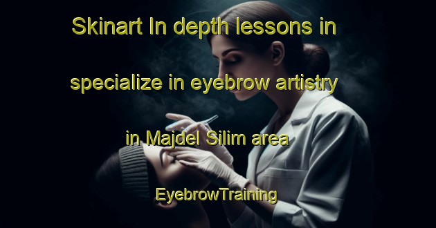 Skinart In-depth lessons in specialize in eyebrow artistry in Majdel Silim area | EyebrowTraining | EyebrowClasses | SkinartTraining-Lebanon