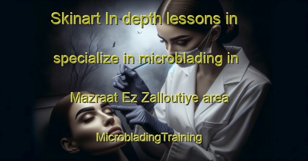 Skinart In-depth lessons in specialize in microblading in Mazraat Ez Zalloutiye area | MicrobladingTraining | MicrobladingClasses | SkinartTraining-Lebanon