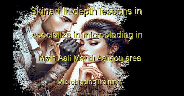 Skinart In-depth lessons in specialize in microblading in Mrah Aali Mehdi Aallaou area | MicrobladingTraining | MicrobladingClasses | SkinartTraining-Lebanon