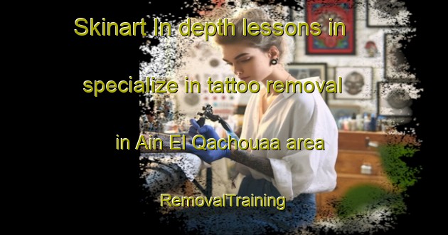 Skinart In-depth lessons in specialize in tattoo removal in Ain El Qachouaa area | RemovalTraining | RemovalClasses | SkinartTraining-Lebanon