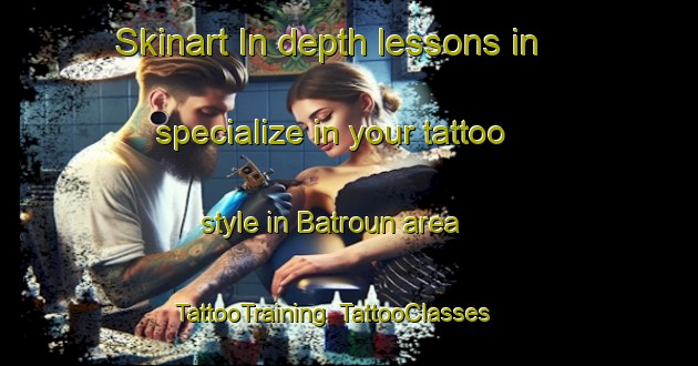 Skinart In-depth lessons in specialize in your tattoo style in Batroun area | TattooTraining | TattooClasses | SkinartTraining-Lebanon