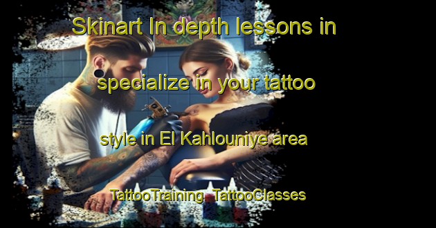 Skinart In-depth lessons in specialize in your tattoo style in El Kahlouniye area | TattooTraining | TattooClasses | SkinartTraining-Lebanon