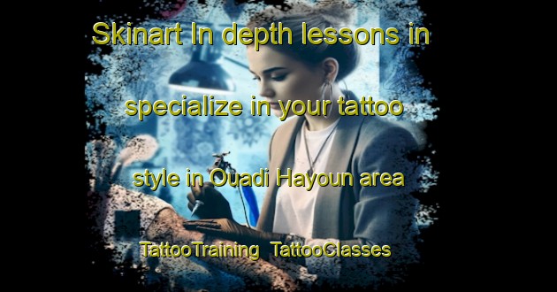 Skinart In-depth lessons in specialize in your tattoo style in Ouadi Hayoun area | TattooTraining | TattooClasses | SkinartTraining-Lebanon