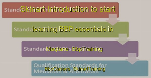 Skinart Introduction to start learning BBP essentials in Maqtane | BbpTraining | BbpClasses | SkinartTraining-Lebanon
