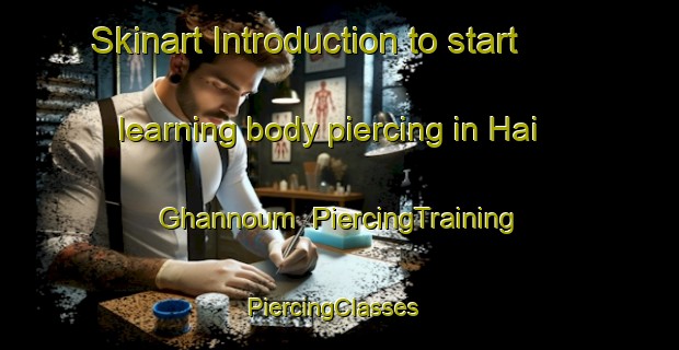 Skinart Introduction to start learning body piercing in Hai Ghannoum | PiercingTraining | PiercingClasses | SkinartTraining-Lebanon