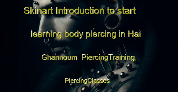 Skinart Introduction to start learning body piercing in Hai Ghannoum | PiercingTraining | PiercingClasses | SkinartTraining-Lebanon