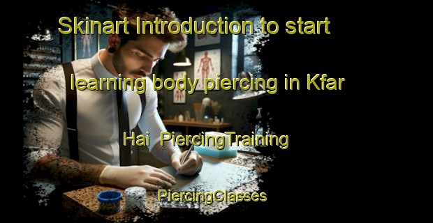 Skinart Introduction to start learning body piercing in Kfar Hai | PiercingTraining | PiercingClasses | SkinartTraining-Lebanon