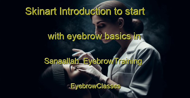 Skinart Introduction to start with eyebrow basics in Sanaallah | EyebrowTraining | EyebrowClasses | SkinartTraining-Lebanon