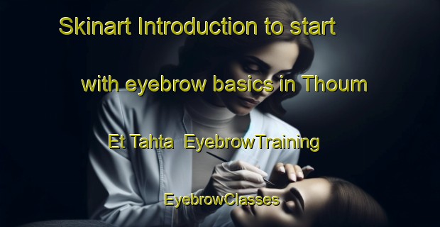 Skinart Introduction to start with eyebrow basics in Thoum Et Tahta | EyebrowTraining | EyebrowClasses | SkinartTraining-Lebanon