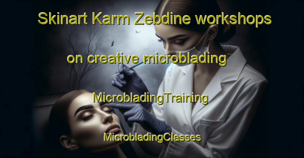 Skinart Karm Zebdine workshops on creative microblading | #MicrobladingTraining #MicrobladingClasses #SkinartTraining-Lebanon