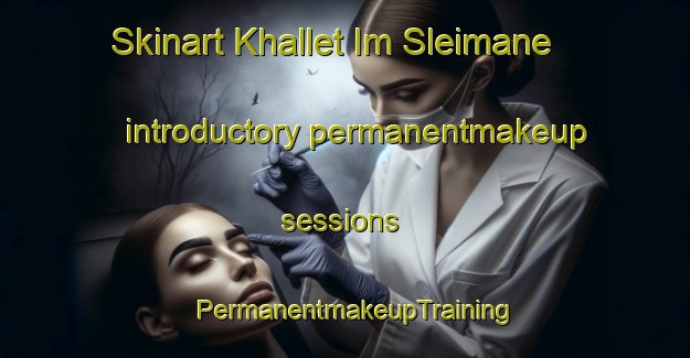Skinart Khallet Im Sleimane introductory permanentmakeup sessions | PermanentmakeupTraining | PermanentmakeupClasses | SkinartTraining-Lebanon