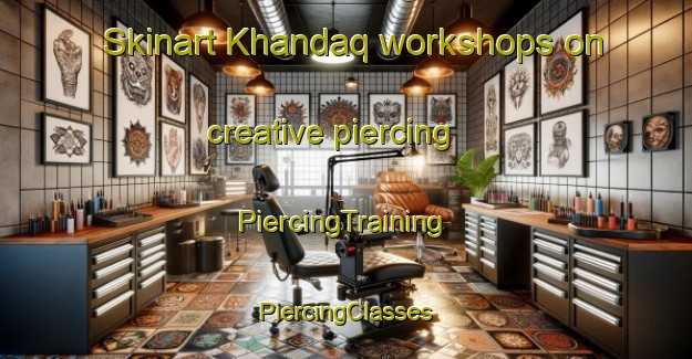 Skinart Khandaq workshops on creative piercing | #PiercingTraining #PiercingClasses #SkinartTraining-Lebanon