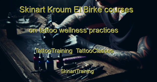 Skinart Kroum El Birke courses on tattoo wellness practices | TattooTraining | TattooClasses | SkinartTraining-Lebanon